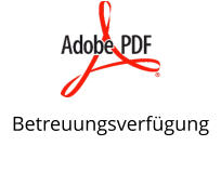 Betreuungsverfügung